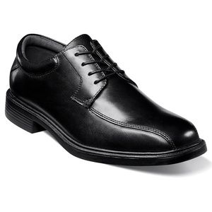 NUNN BUSH Alex Leather Comfort Gel Oxford- Black